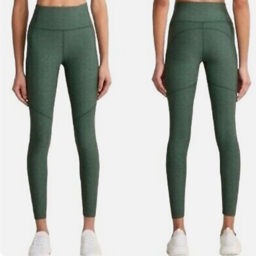 Outdoor Voices 7/8 Warm -Up High Waisted Leggings Hunter Green Size Small